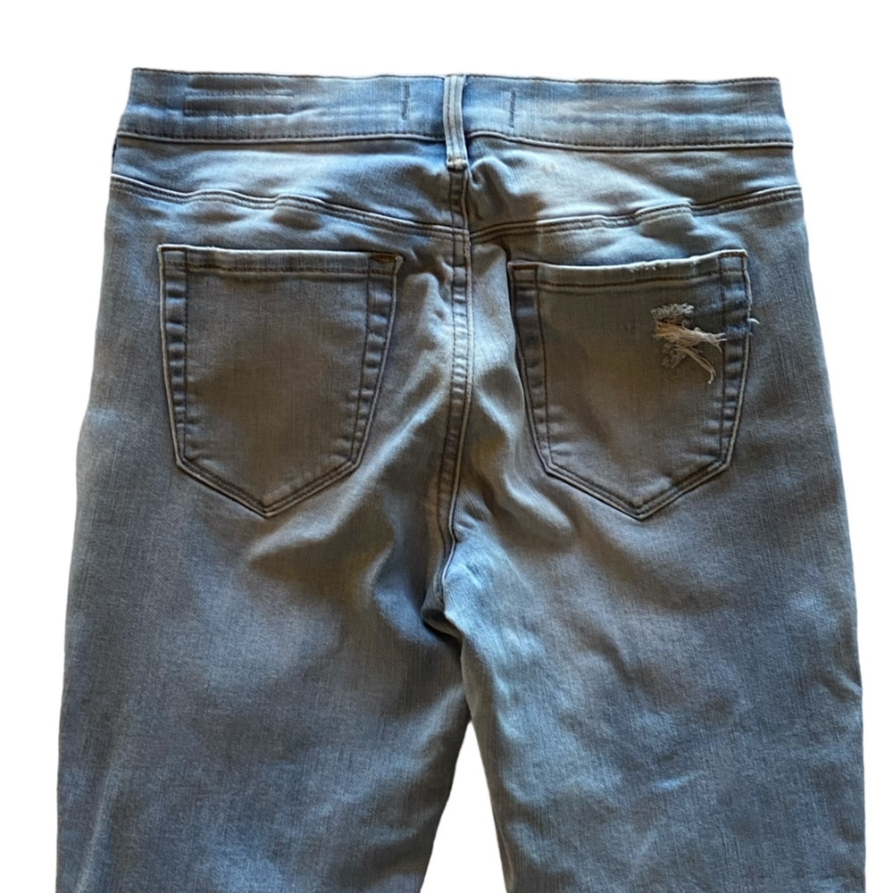 PACSUN Woman’s Jeans Pants Jagged Ankle Super Stretch Size 26 Great Condition! - Picture 4 of 14